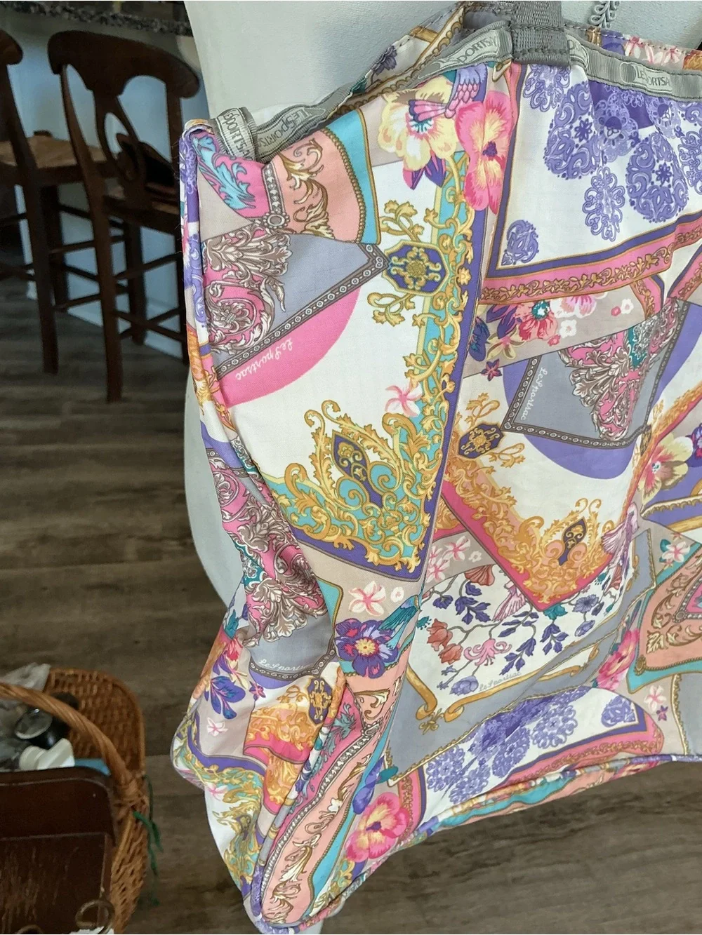 Lesportsac tote pastel